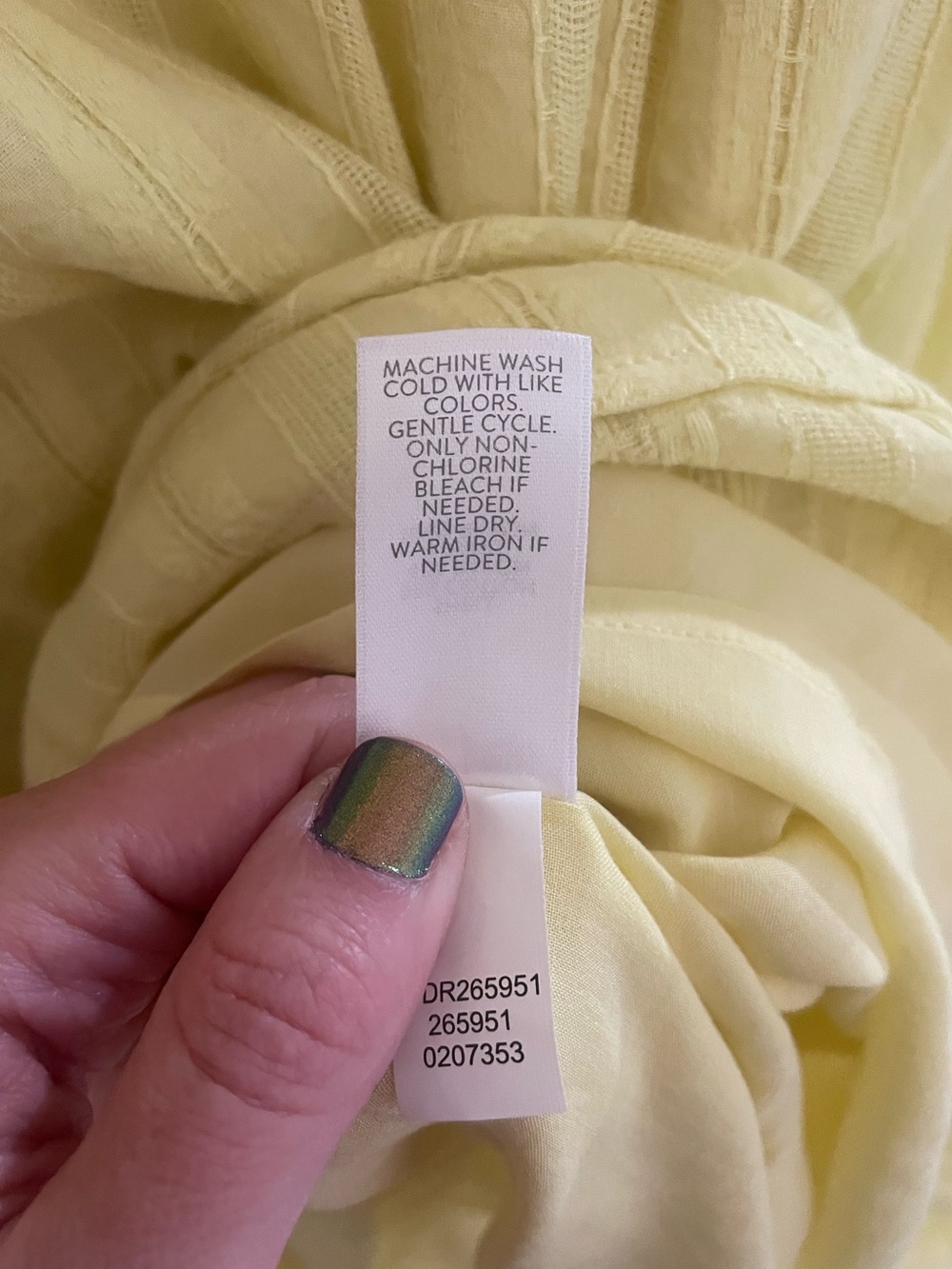 NWT J. Jill Pineapple Yellow V-Neck Tiered Midi Dress Sz M - Picture 9 of 9